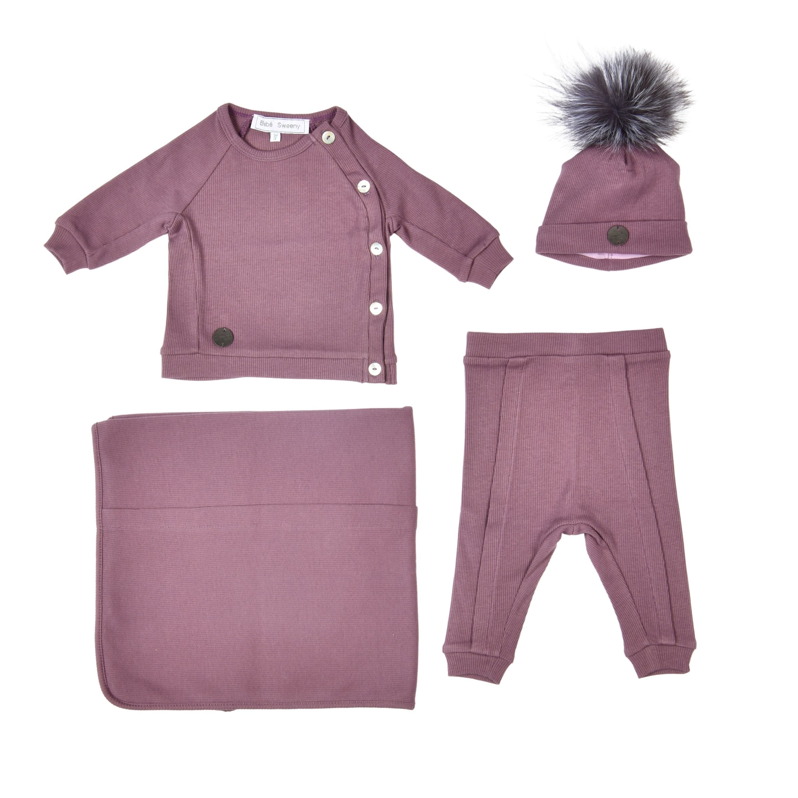 LENNY | Black Plum Baby Gift Set (5)