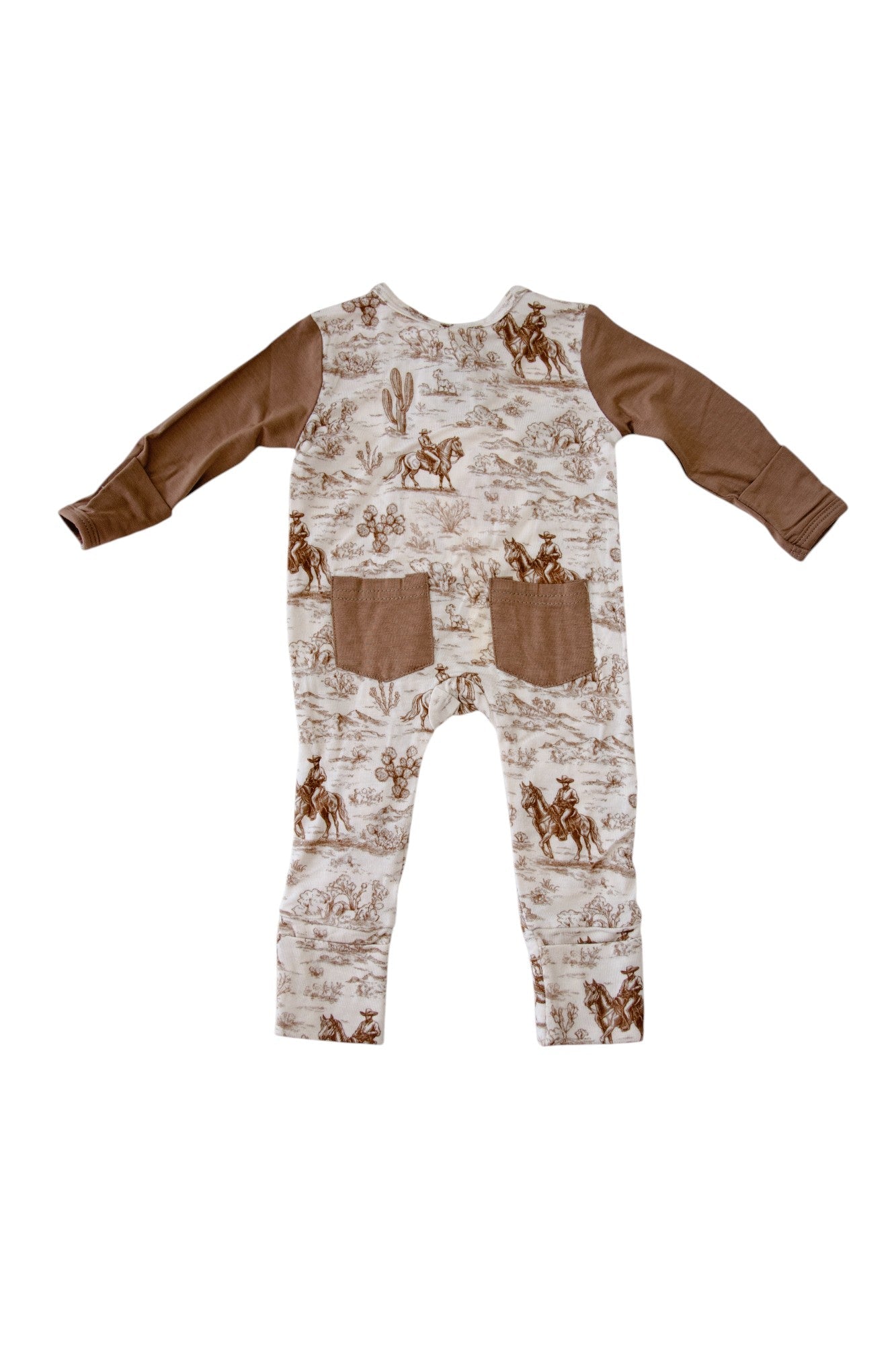 Levi Trails | Convertible Bamboo Zip Romper
