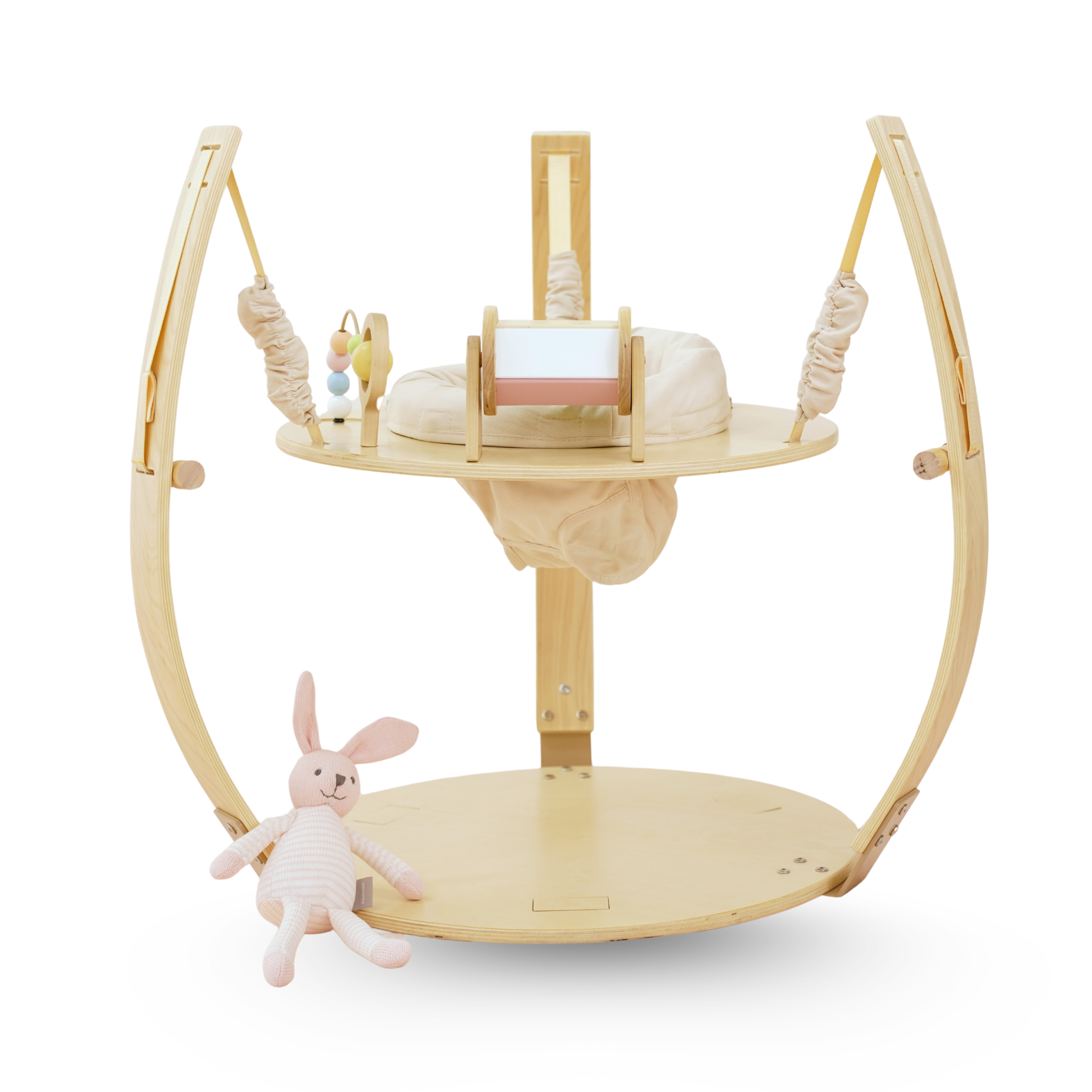 Ivy | 3-in-1 Baby Bouncer,  Gym & Toddler Activity Table