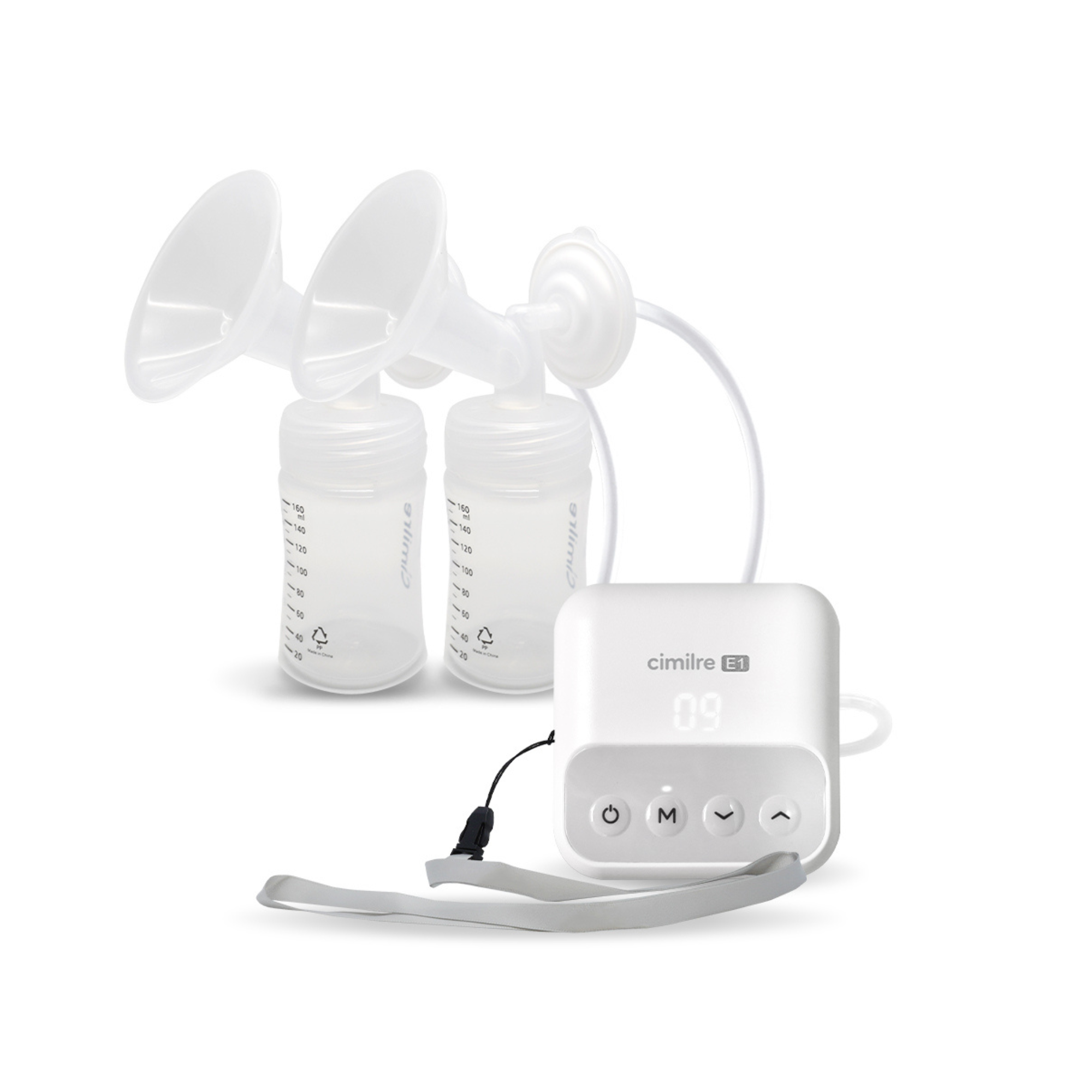 E1 Portable Double Electric and Rechargeable Breast Pump