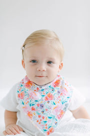 Bandana Bibs - Flowers, Hearts and Bows