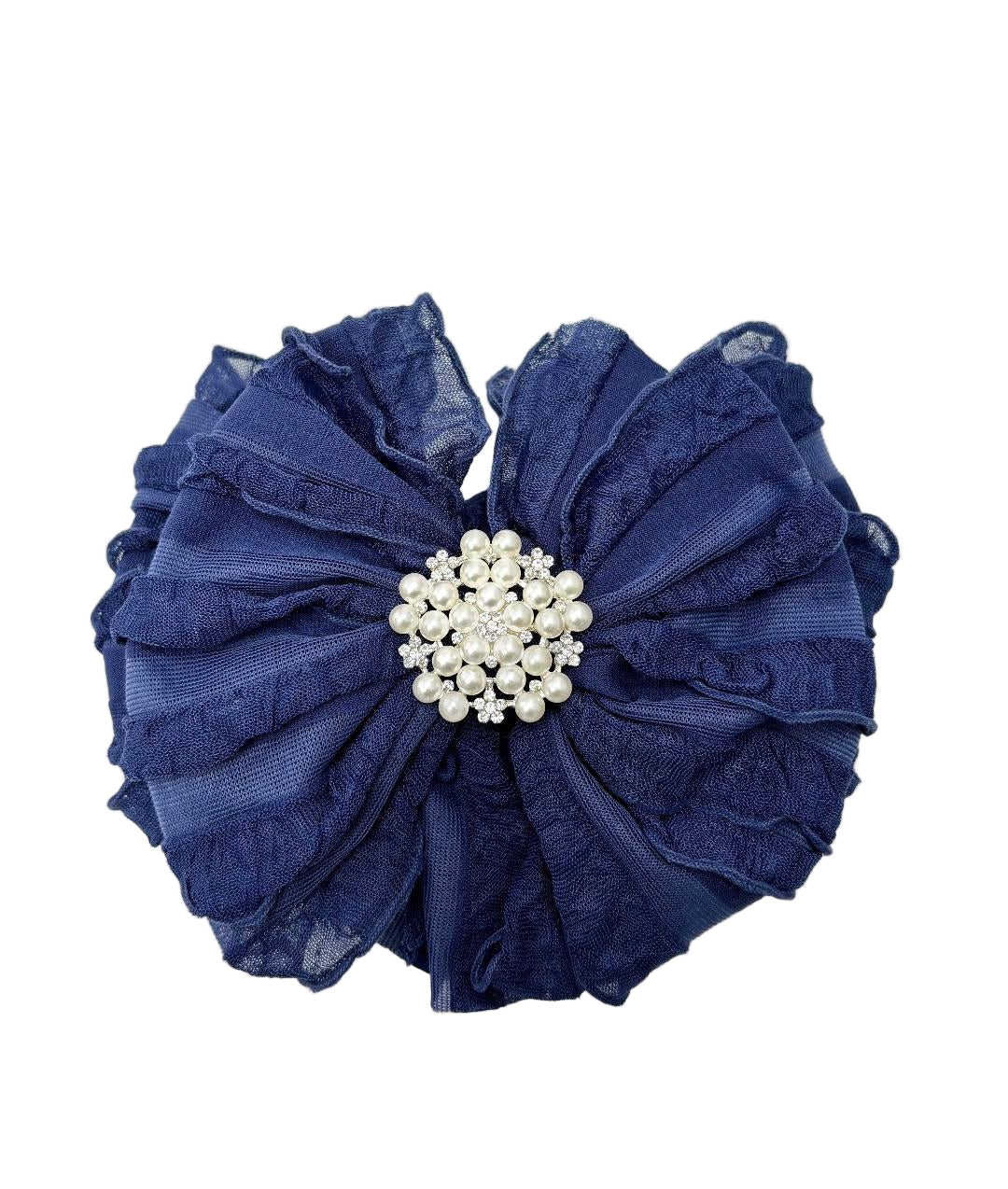 Pearl Ruffled Headband