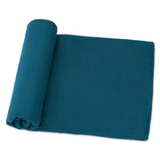 Muslin Swaddle Blanket in Neptune, 1 Pack