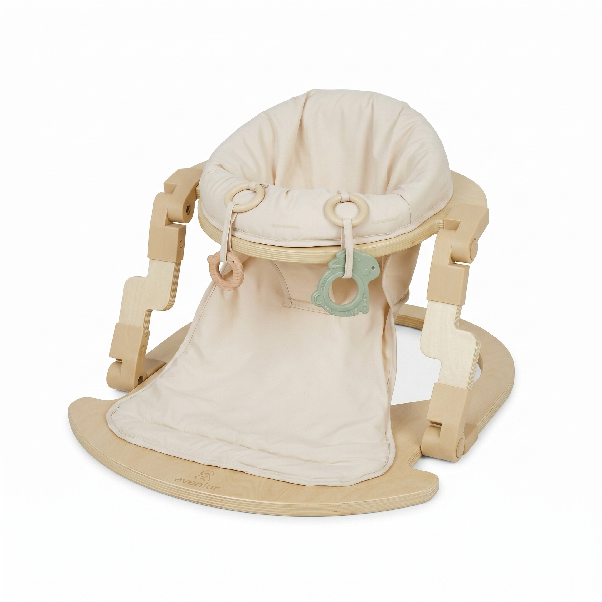 Oakling | Premium Foldable Wooden Baby Activity Seat