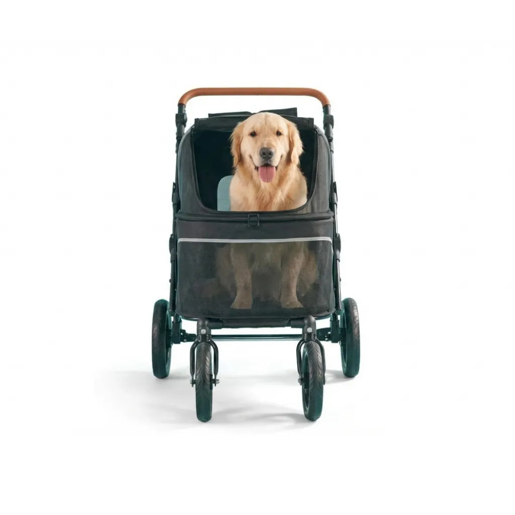 Pet Stroller for Large Dogs up to 110lbs, Large Pet Stroller for Multiple Pets, All-Terrain