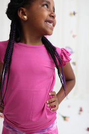 CANDY CLOUDS DREAM CAP SLEEVE TOP