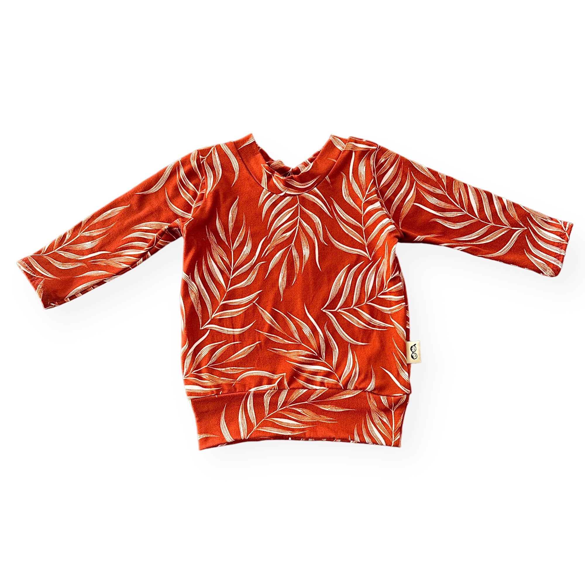 Burnt Orange Pampas Leaves Lounge Set