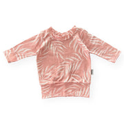 Pink Pampas Leaves Lounge Top
