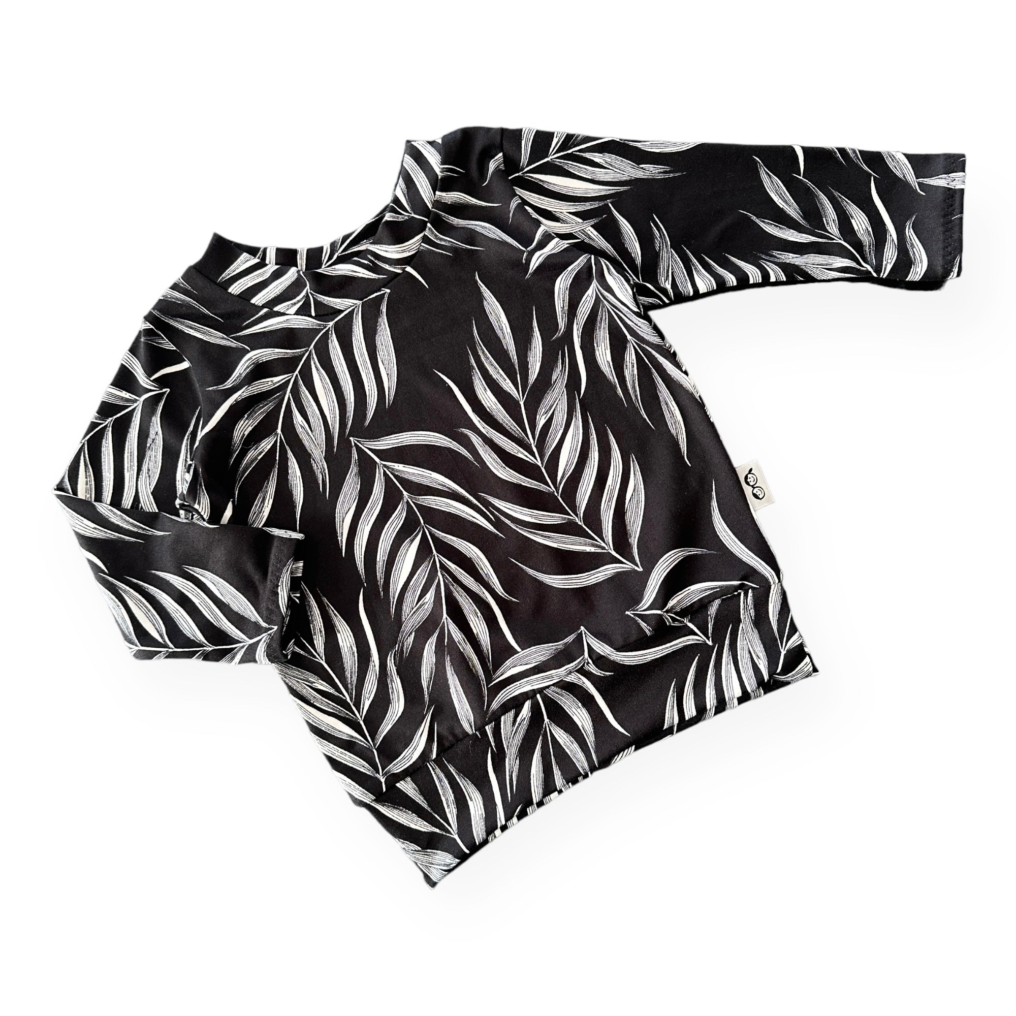 Black Pampas Leaves Lounge Set