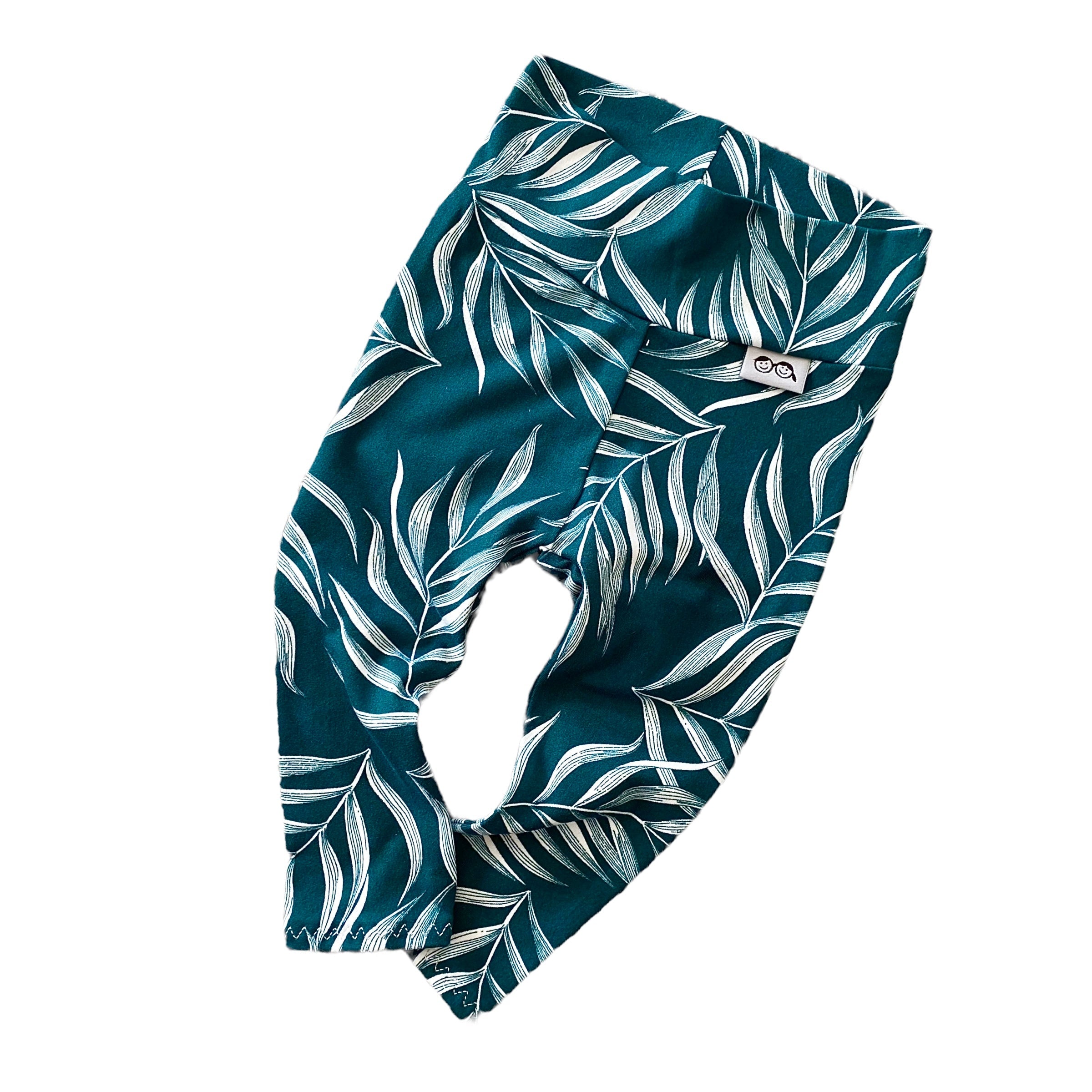 Ocean Teal Pampas Leaves Lounge Set