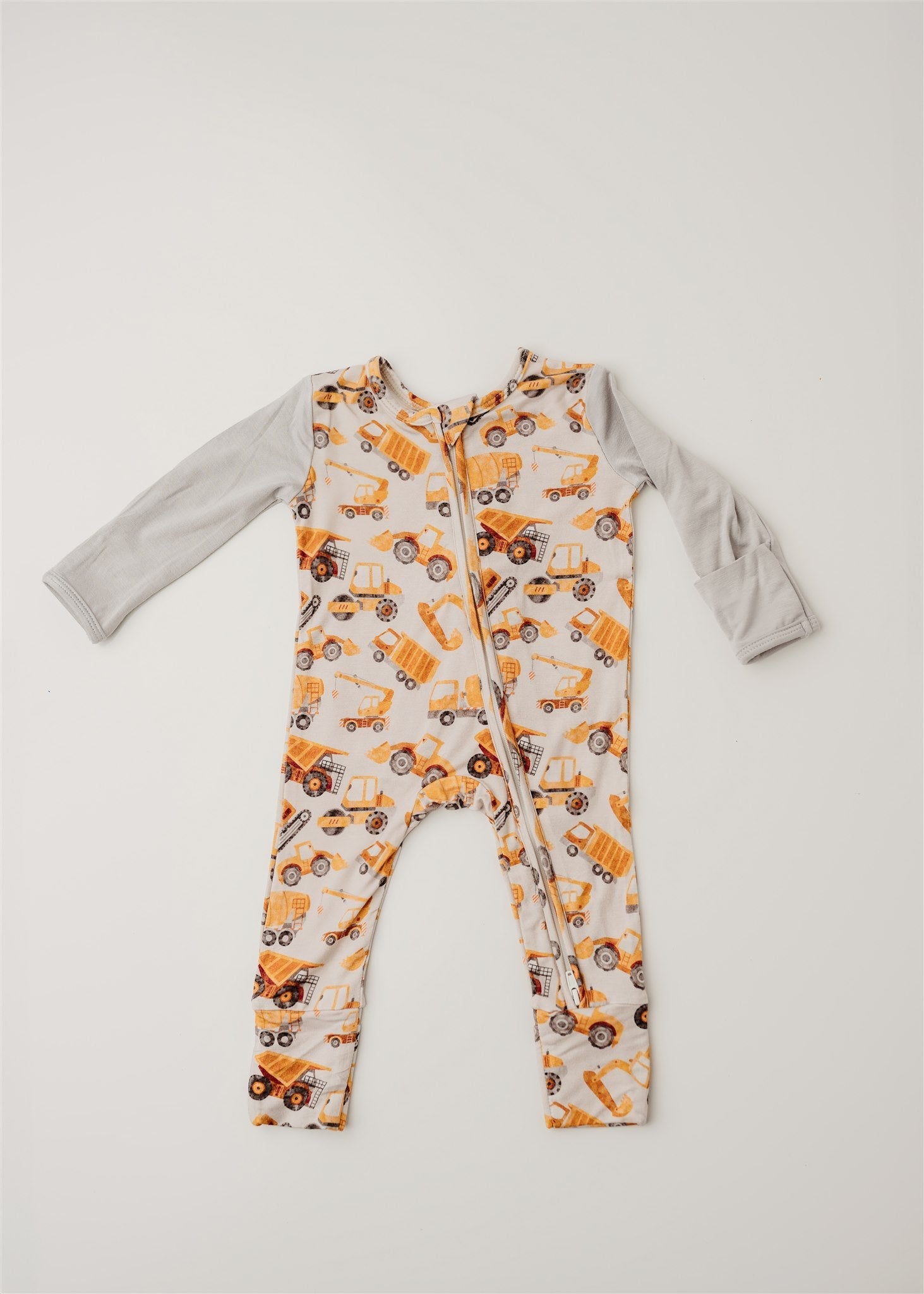 Little Loaders | Convertible Two-Way Zip Footie