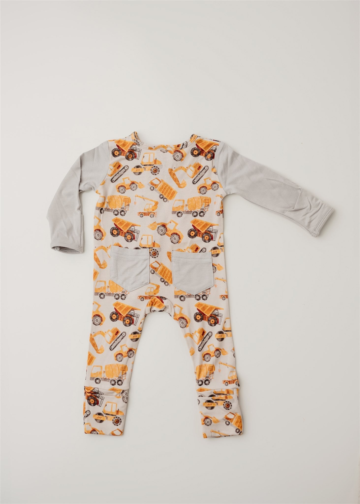 Little Loaders | Convertible Two-Way Zip Footie