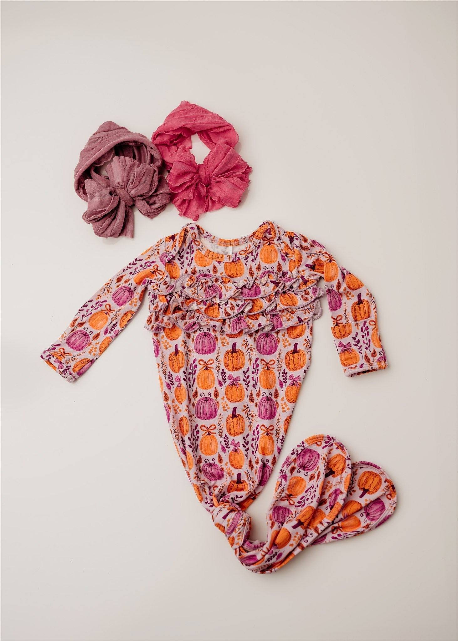 Sweet Harvest | Ruffle Knot Gown