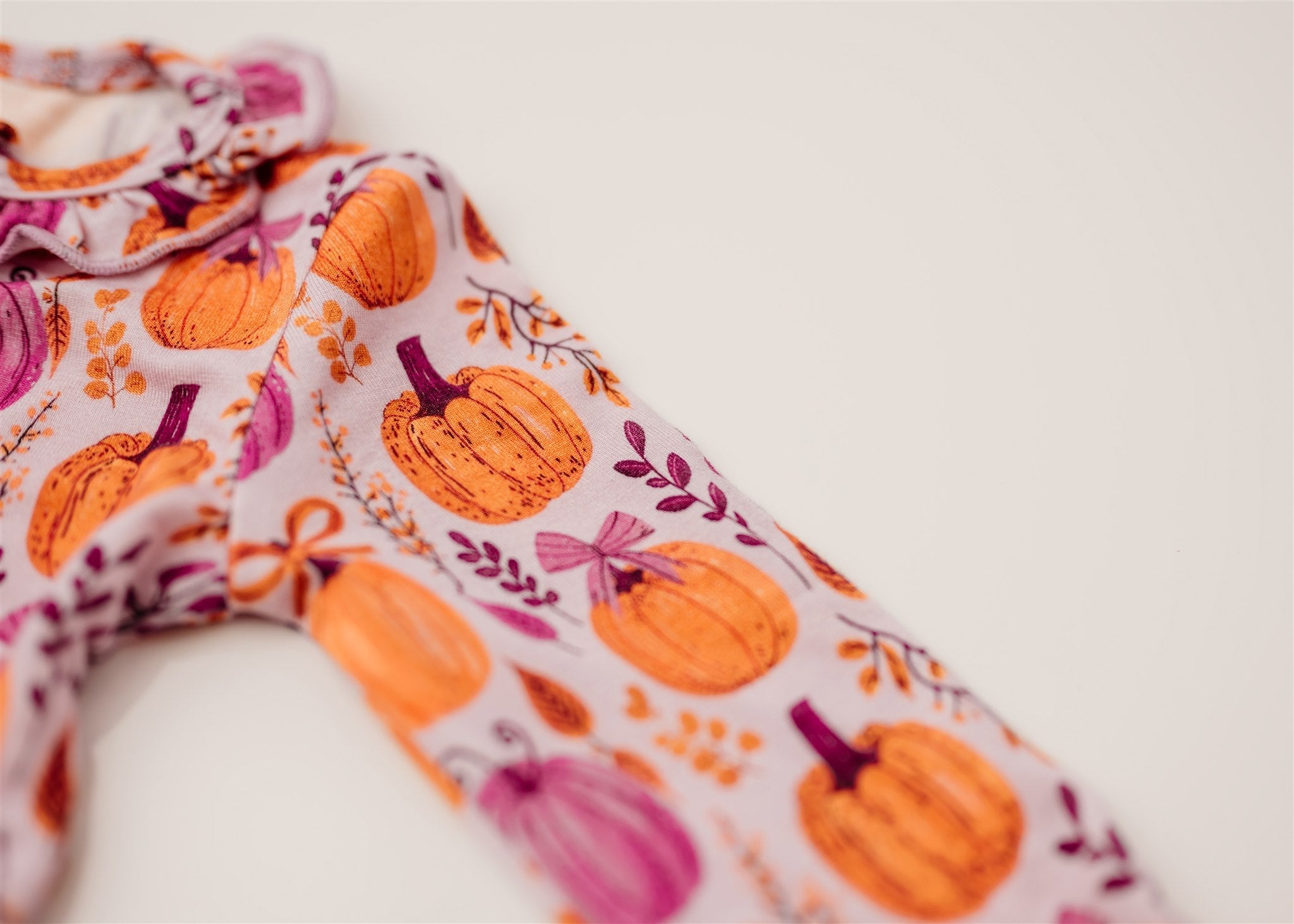 Sweet Harvest | Convertible Two-Way Zip Footie