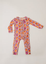 Sweet Harvest | Convertible Two-Way Zip Footie