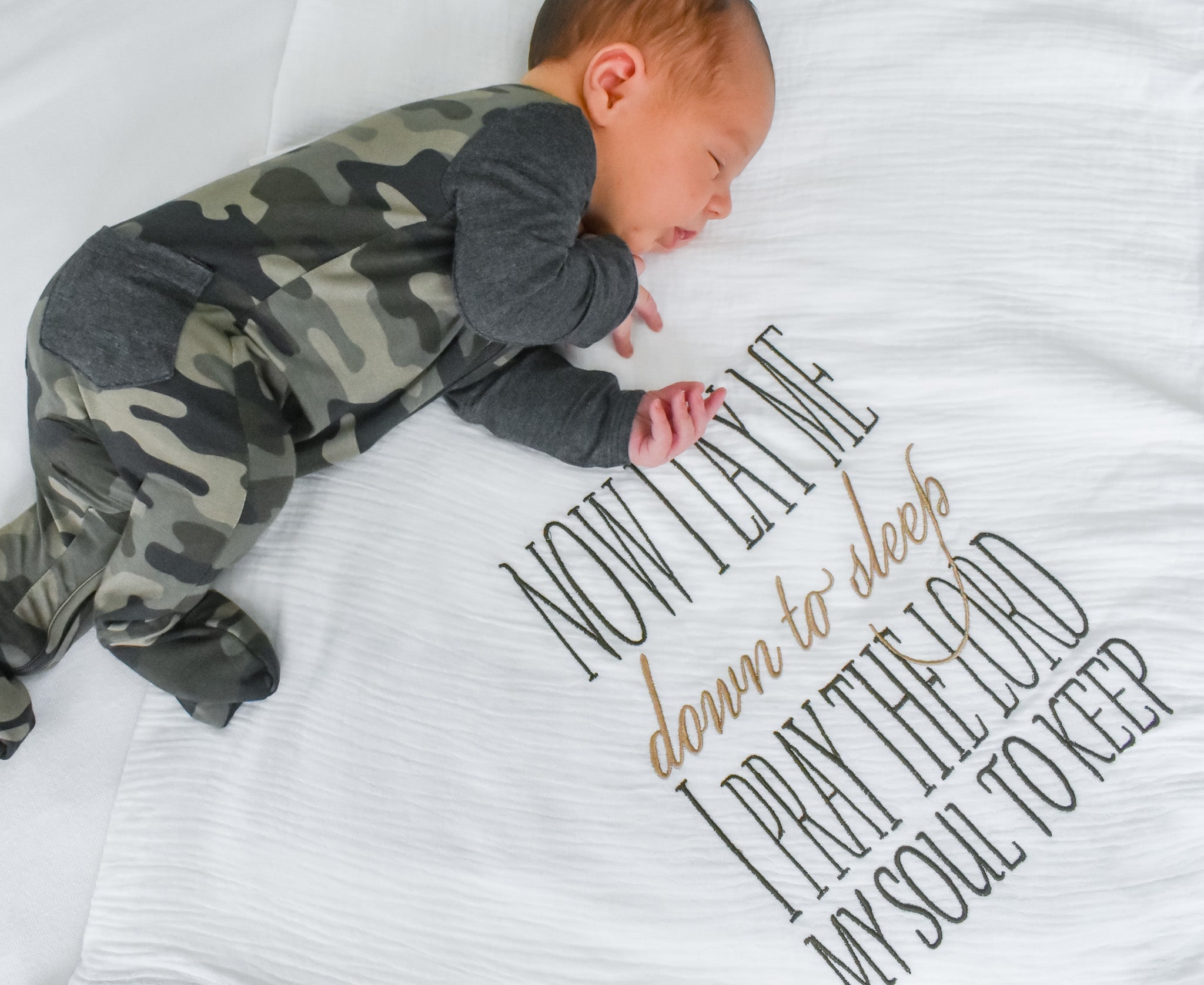 Camo | Convertible Two-Way Zip Footie