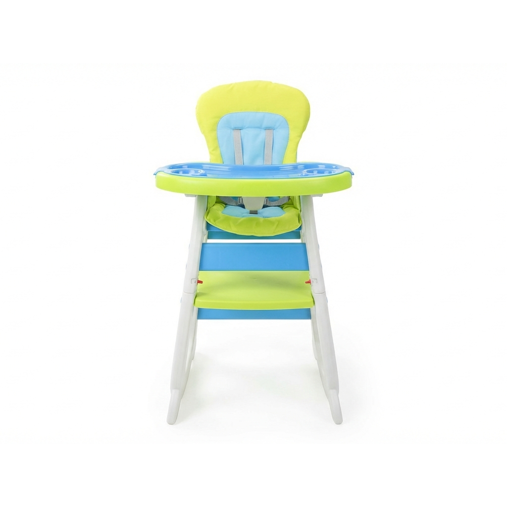 SANDINRAYLI Baby High Chair, Highchairs for Babies and Toddlers, Convertible Baby Feeding Chair, Adjustable Eating Chair for Baby Boy & Girl, High Chairs for Babies 6 Months to 6 Years, Purple