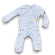 Heart2Heart Skin-to-Skin Onesie Baby Blue