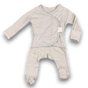 Heart2Heart Skin-to-Skin Onesie Gray