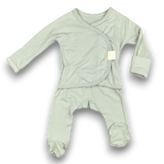 Heart2Heart Skin-to-Skin Onesie Sage Green