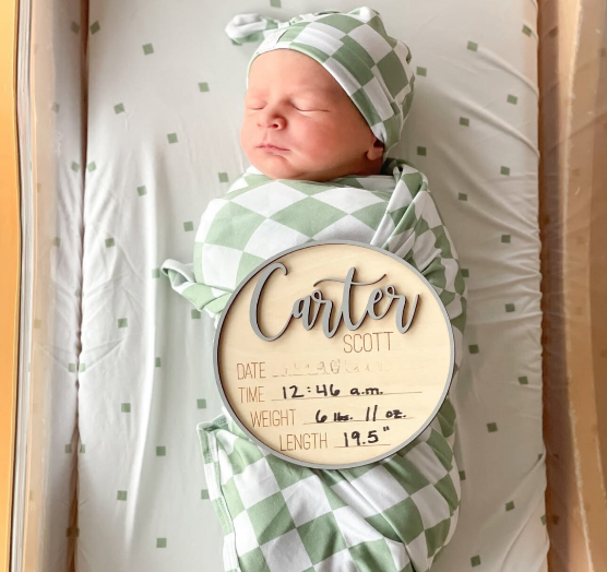 Sage - Bamboo Newborn Nest