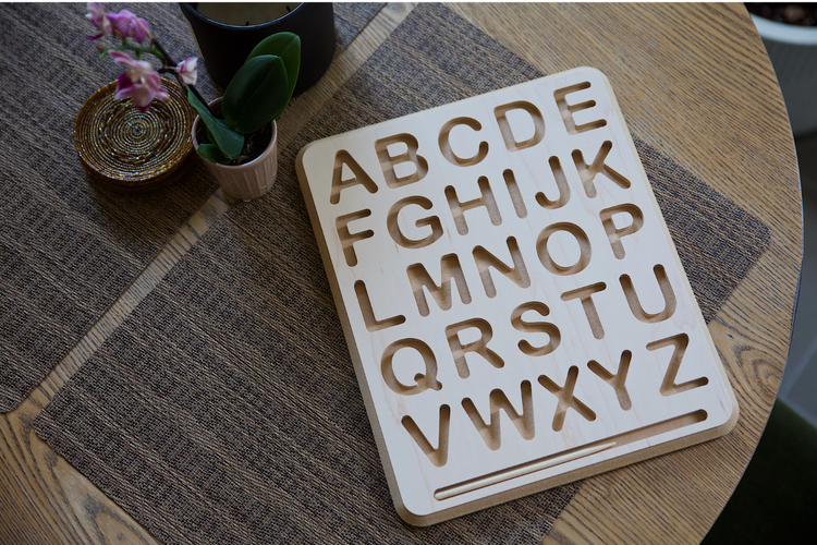Letter Tracing Board - Lowercase