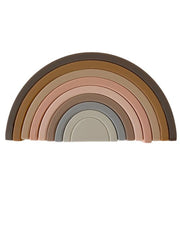 Rainbow Teether Stacker - Neutral