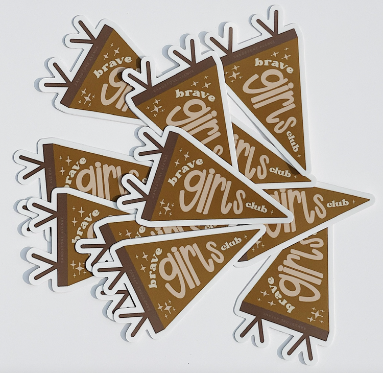 Brave Girls Club Sticker