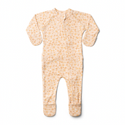 Viscose Organic Cotton Footie - Wildflowers