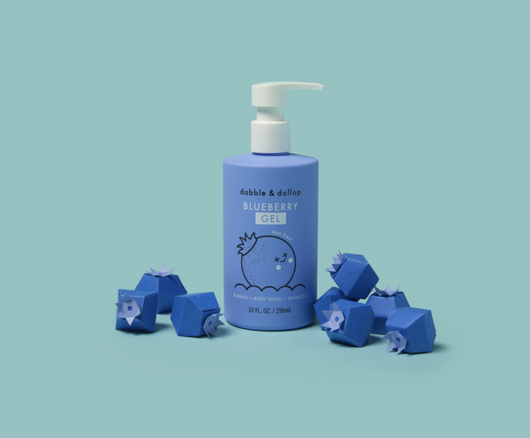 Blueberry Shampoo, Bubble Bath & Body Wash