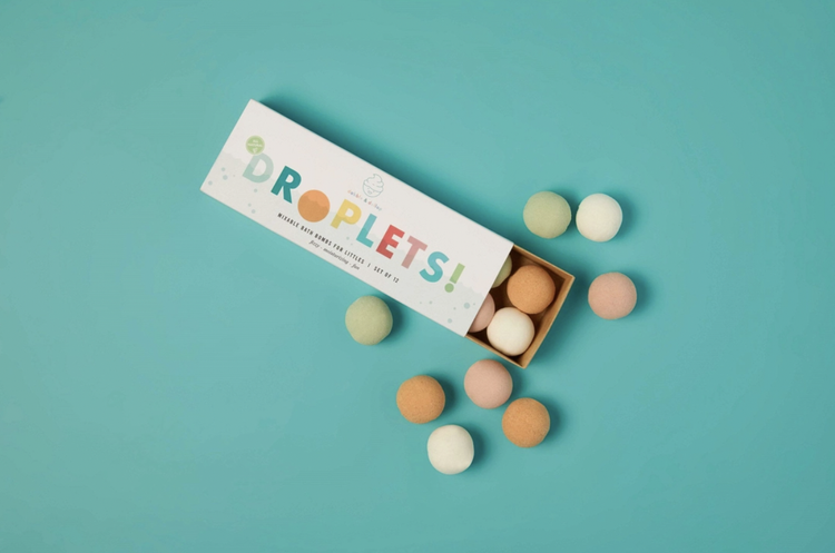 Droplets 100% Natural Bath Bombs - Originals