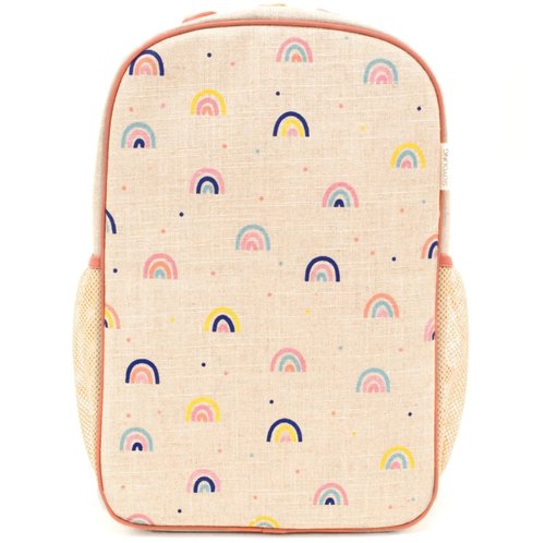 Grade School Backpack - Neo Rainbows