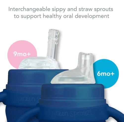 Sprout Ware Sip & Straw Cup - Navy
