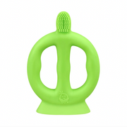 Silicone Learning Toothbrush - Green