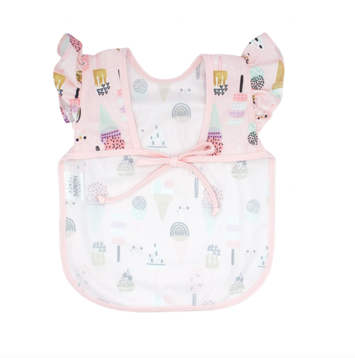 Pink Ice Cream Flutter Bapron