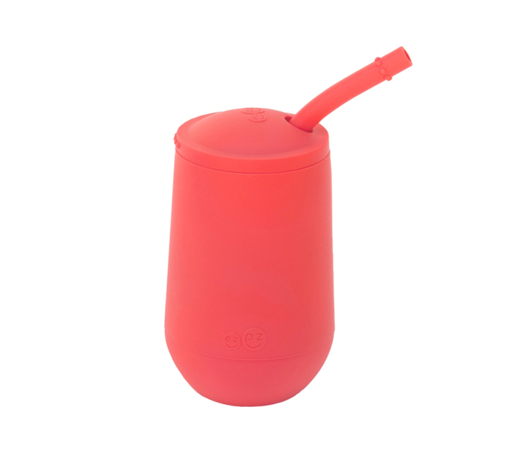 Happy Cup + Straw System- Coral