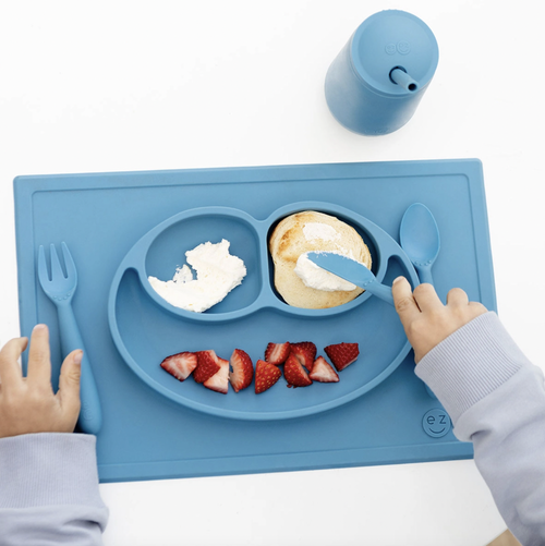 Happy Utensils- Blue