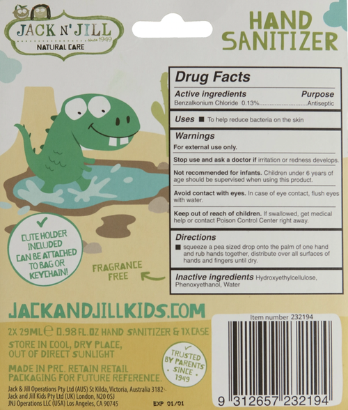Dino Alcohol-Free Hand Sanitizer