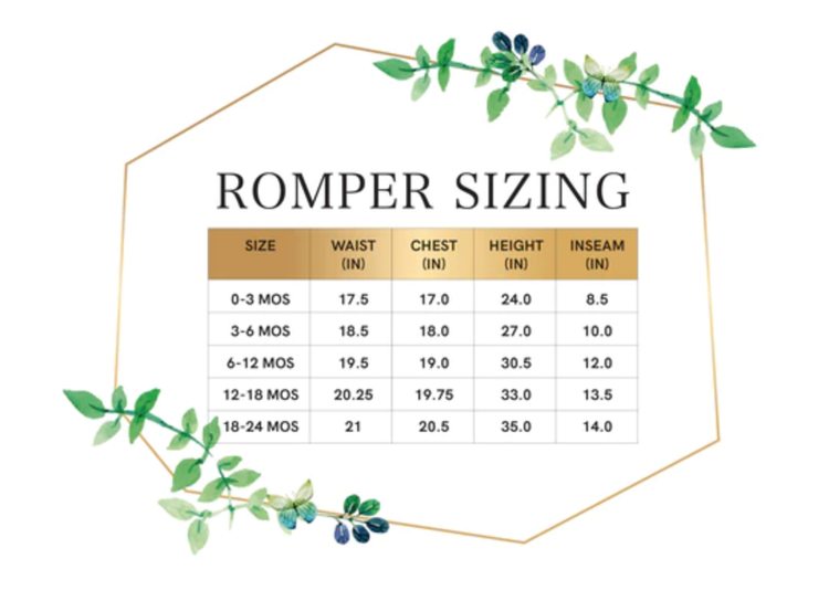 Summer Baby Romper - Sage