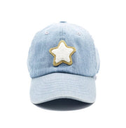 Toddler Terry Star Hat - Denim