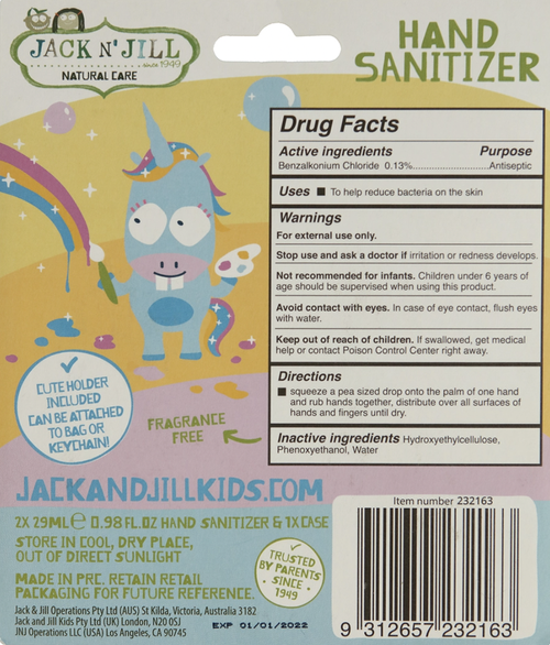 Unicorn Alcohol-Free Hand Sanitizer