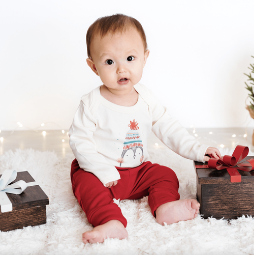Holiday Penguin Bodysuit