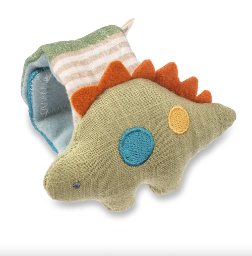 Bitzy Wrist Rattle - Dino