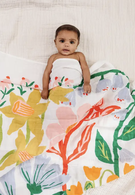 Cottage Garden Swaddle
