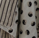 Muslin Quilt | Yin Yang / Stripe