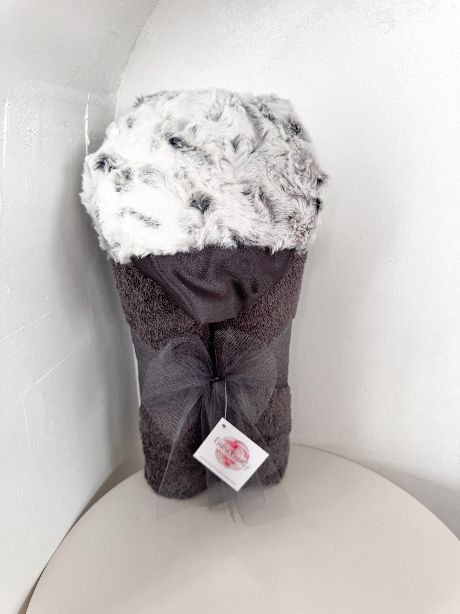 Snowy Owl | Hooded Bath Towel