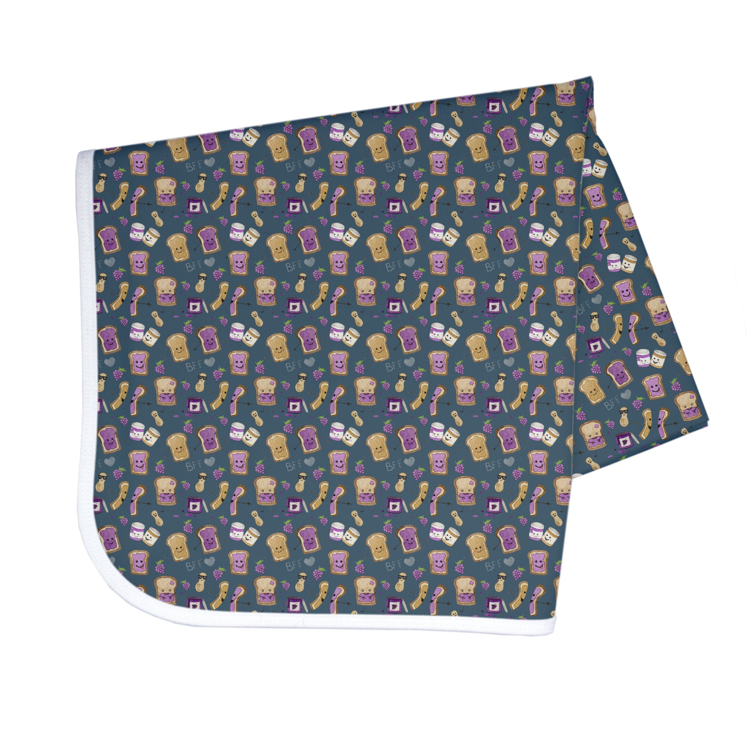 PBJ Pals Splash Mat - A Waterproof Catch-All for Highchair Spills and More!