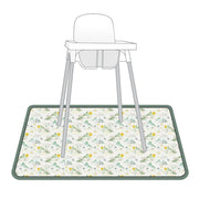 Mountain Mist Splash Mat - A Waterproof Catch-All for Highchair Spills and More!
