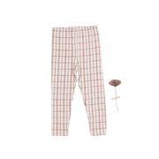 The Printed Legging - Mauve Check