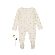 The Printed Romper - Berry Blue